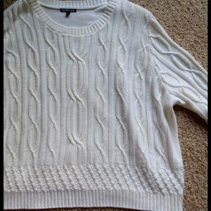 Charlotte Russe Cable Knit Pullover Sweater